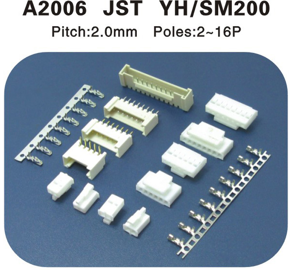 JST YH/SM200连接器 A2006